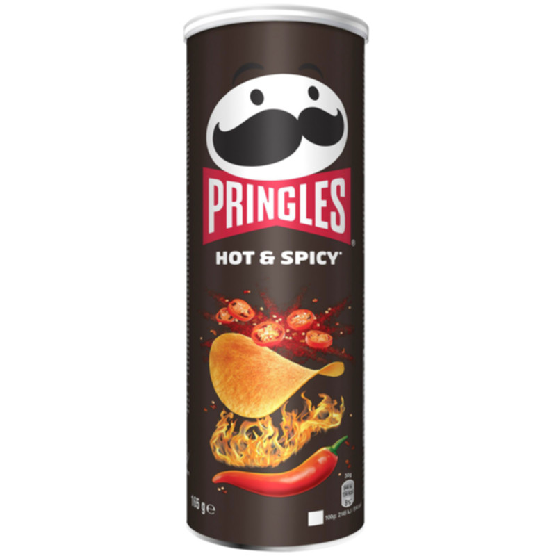Pringles Hot and Spicy 165 g Chips würzig scharfer Snack